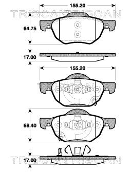 TRISCAN 811040010