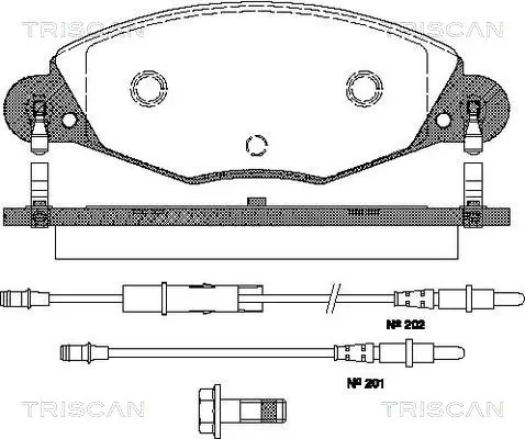 TRISCAN 811028018