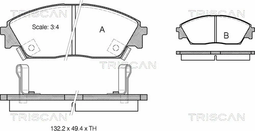 TRISCAN 811040885