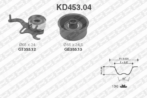 SNR NTN KD45304
