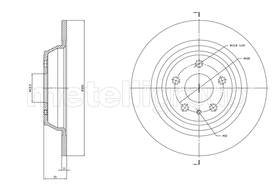 Metelli 231786C