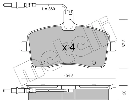 Metelli 2206000