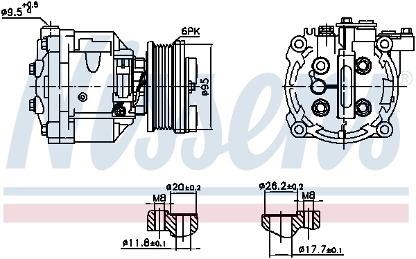Nissens 891078