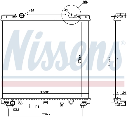 Nissens 66773