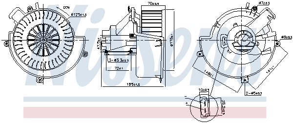 Nissens 87624