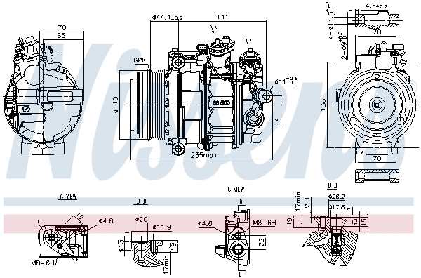 Nissens 890749