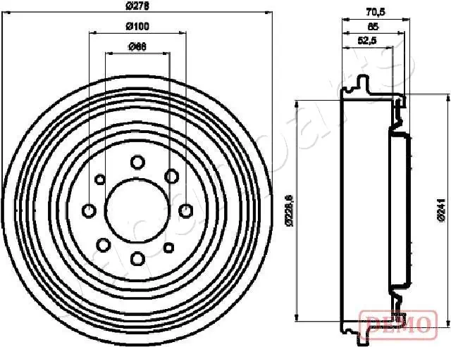 Japan Parts TA0703C