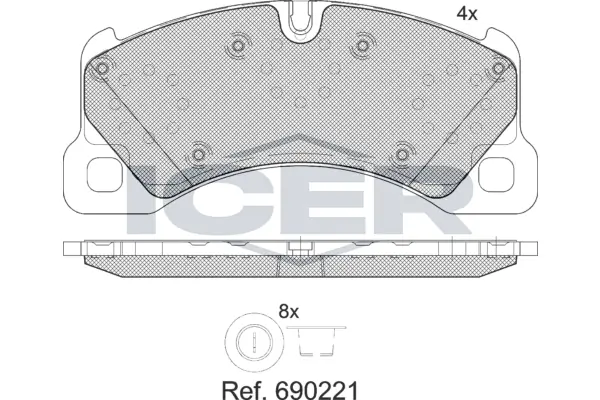 Porsche 9Y0698151AT