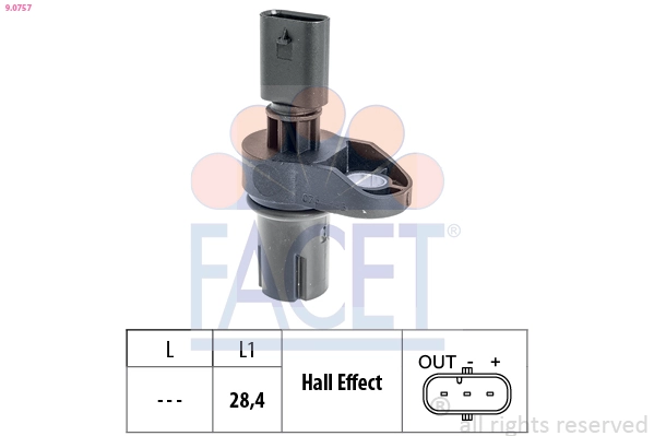 Facet 90757