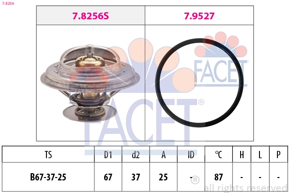 Facet 78256