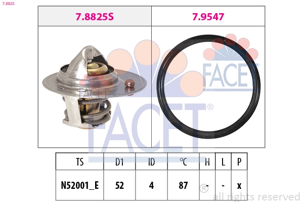 Facet 78825