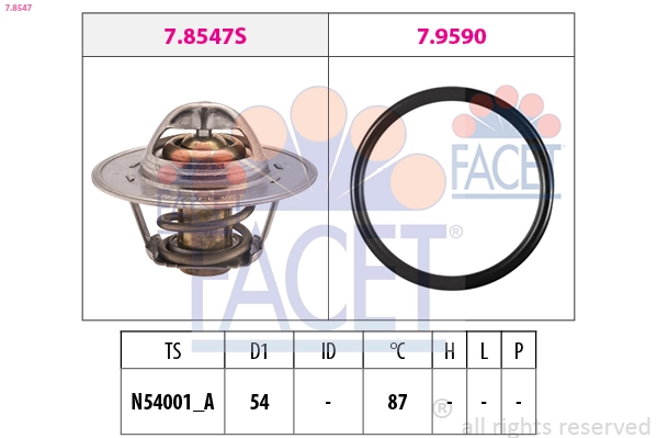Facet 78547