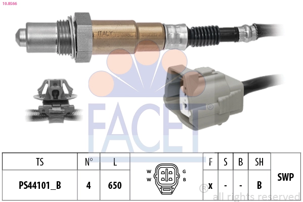 Facet 108566