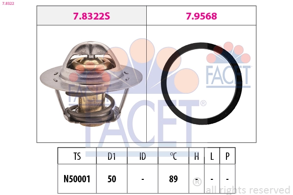 Facet 78322