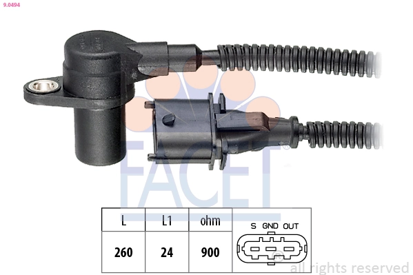 Facet 90494