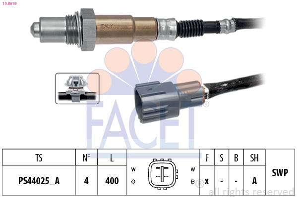 Facet 108619