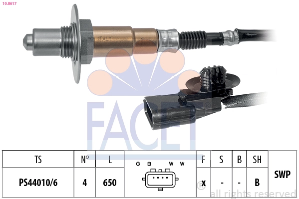 Facet 108617