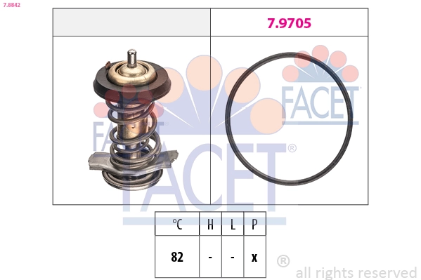 Facet 78842