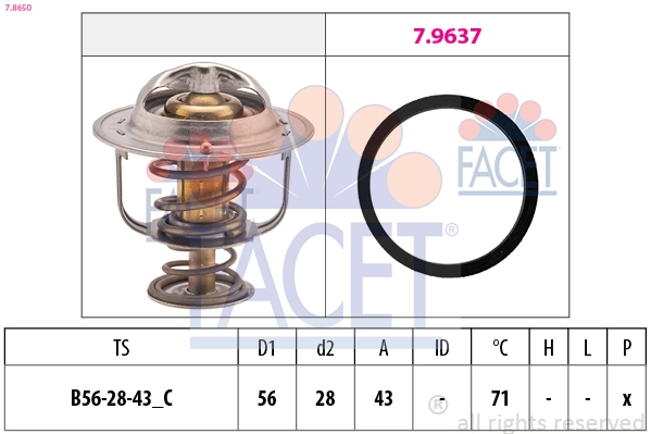 Facet 78650