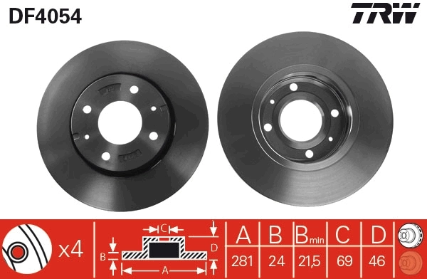 TRW DF4054