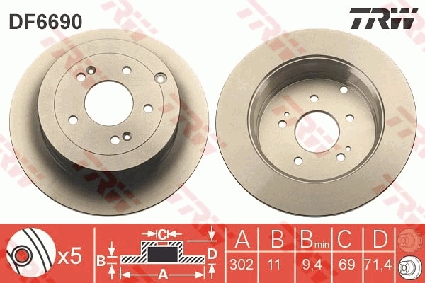 TRW DF6690