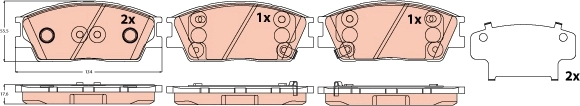 TRW GDB2516