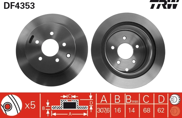 TRW DF4353