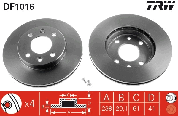 TRW DF1016