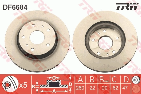 TRW DF6684