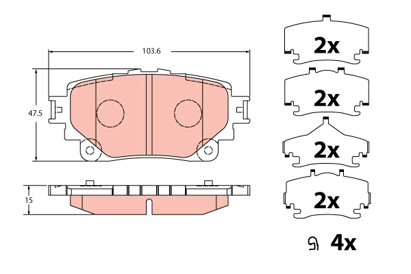 TRW GDB2343