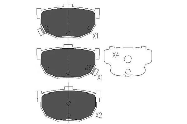 KAVO PARTS KBP6544