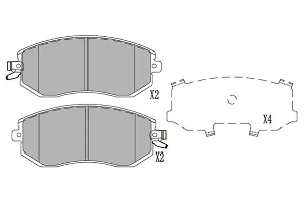 KAVO PARTS KBP8025