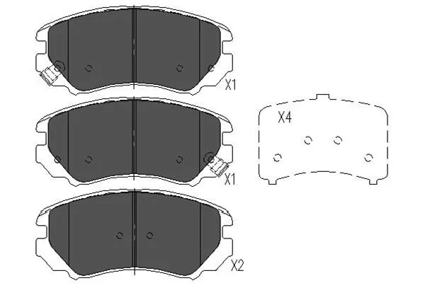 KAVO PARTS KBP3008