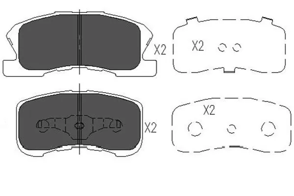 KAVO PARTS KBP1508