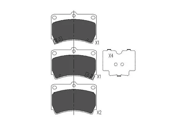KAVO PARTS KBP4501