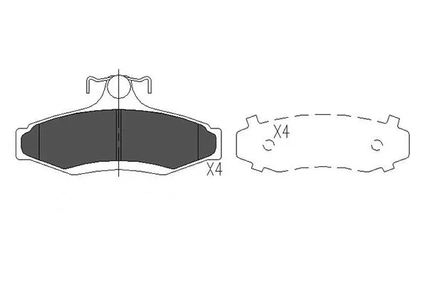 KAVO PARTS KBP1006