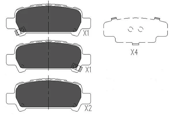 KAVO PARTS KBP8002