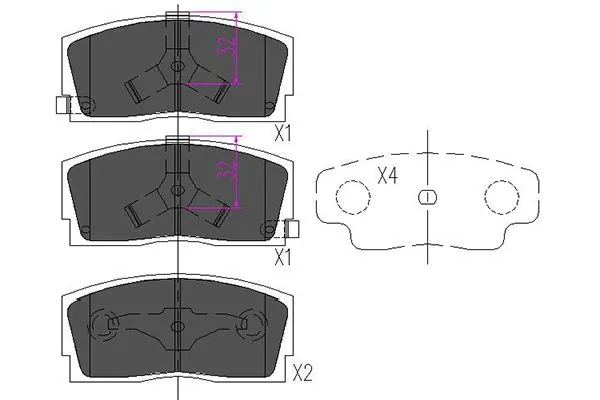 KAVO PARTS KBP1501