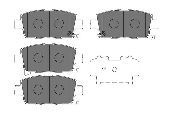 KAVO PARTS KBP9134