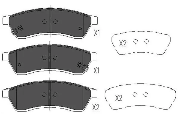 KAVO PARTS KBP1012