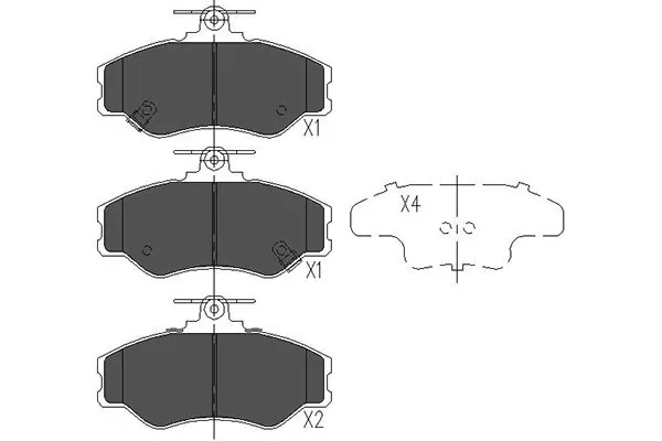 KAVO PARTS KBP3002