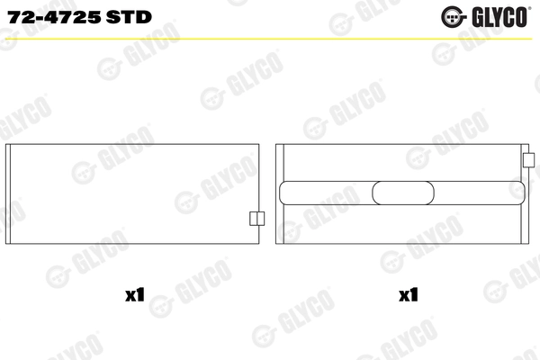 GLYCO 724725STD