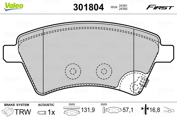 VALEO 301804