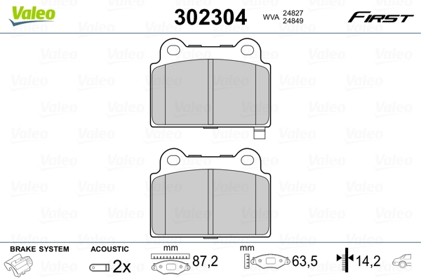 VALEO 302304