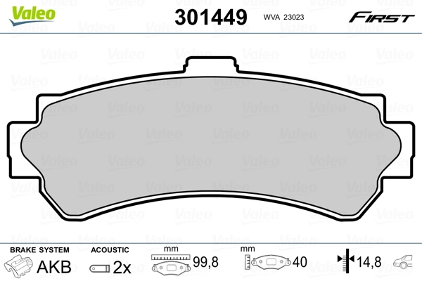 VALEO 301449