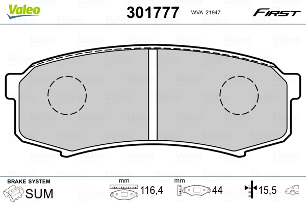 VALEO 301777
