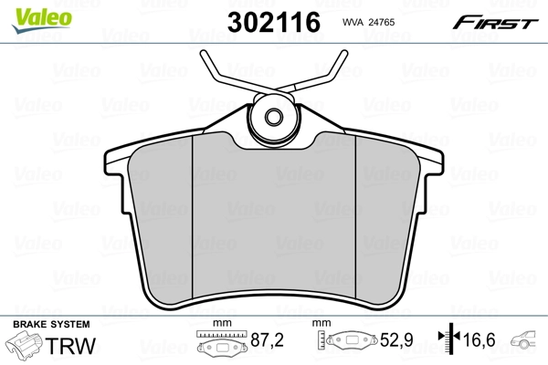 VALEO 302116