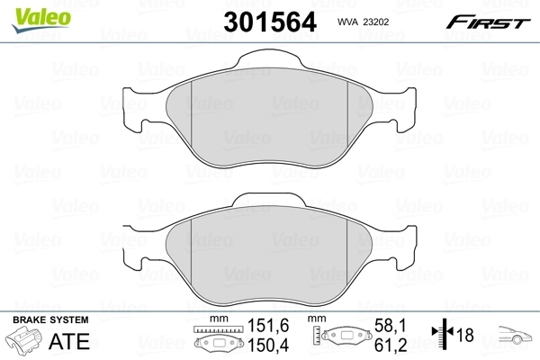 VALEO 301564