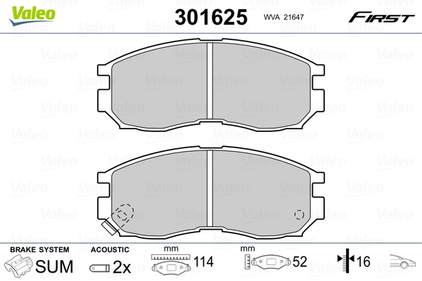 VALEO 301625