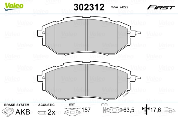 VALEO 302312